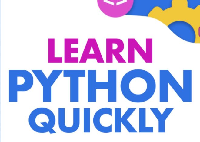 Learn Python Quickly